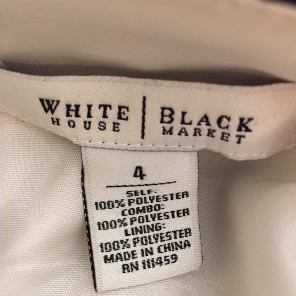 Beautiful White/Black Label Dress.